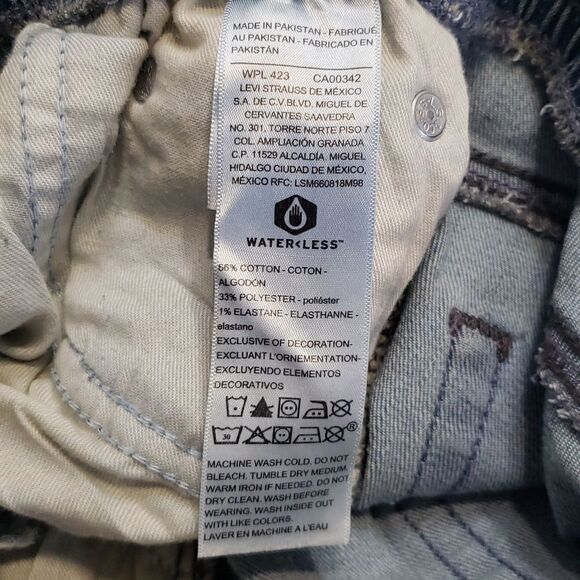 NWT Boys Signature Levi's GOLD Pull-On Shorts Sz L - Picture 8 of 8